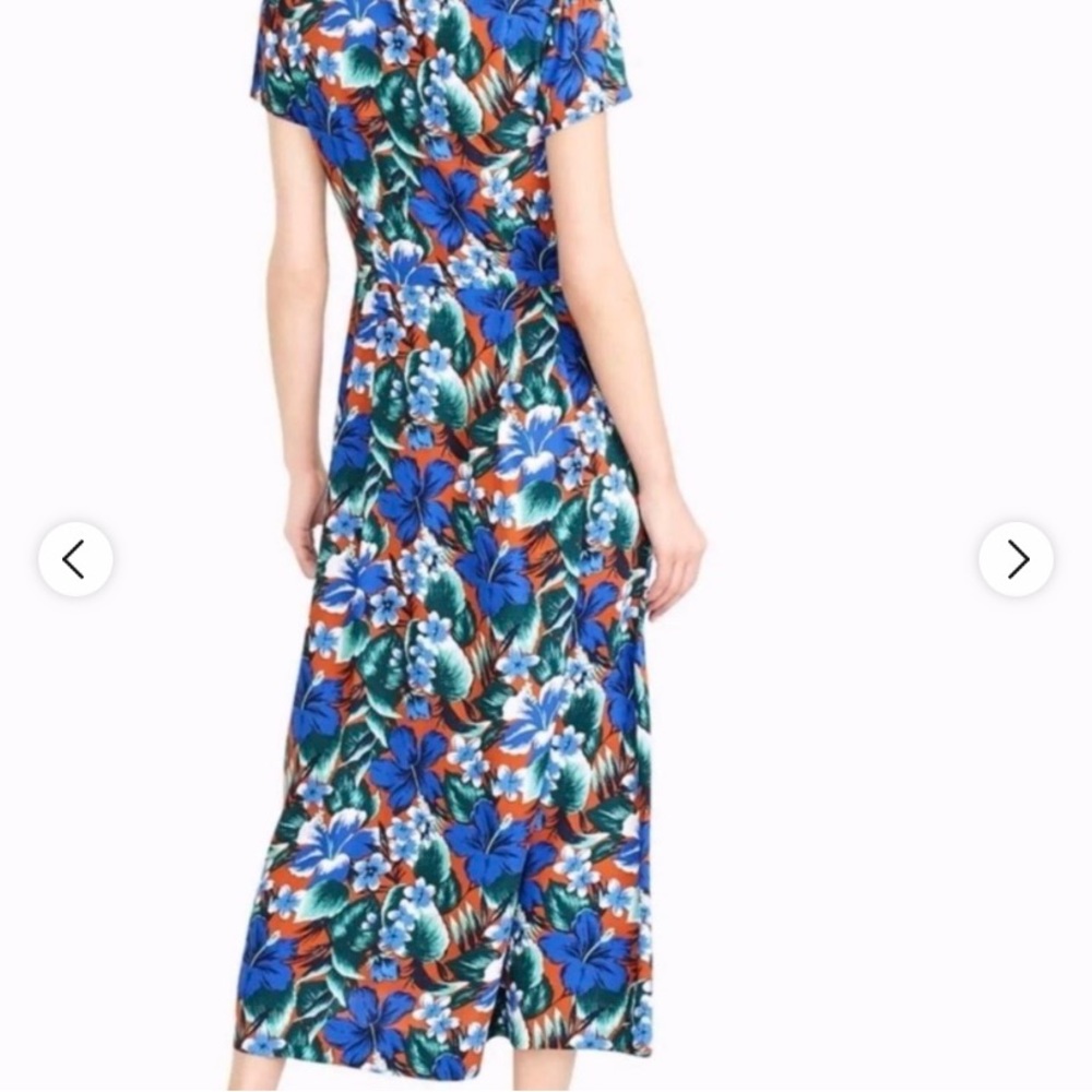 J Crew Tropical Floral Maxi Dress - Picture 2 of 4